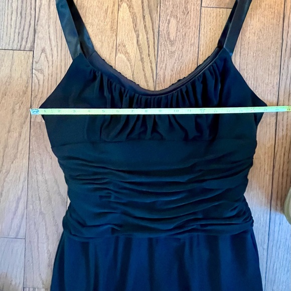 EVAN PICONE Black Gown Formal Dress Size 14 EUC - Picture 8 of 12